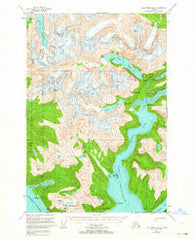 Taku River A-6 Alaska Historical topographic map, 1:63360 scale, 15 X 15 Minute, Year 1951