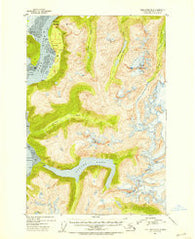 Taku River B-6 Alaska Historical topographic map, 1:63360 scale, 15 X 15 Minute, Year 1951