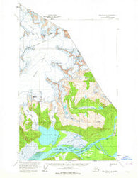 Taku River C-6 Alaska Historical topographic map, 1:63360 scale, 15 X 15 Minute, Year 1960