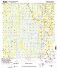 Talkeetna A-1 Alaska Historical topographic map, 1:63360 scale, 15 X 15 Minute, Year 1994