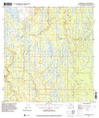 Talkeetna A-2 Alaska Historical topographic map, 1:63360 scale, 15 X 15 Minute, Year 1994