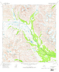 Talkeetna A-6 Alaska Historical topographic map, 1:63360 scale, 15 X 15 Minute, Year 1958