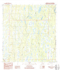 Talkeetna B-1 NW Alaska Historical topographic map, 1:25000 scale, 7.5 X 7.5 Minute, Year 1987