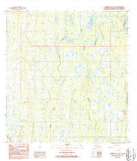 Talkeetna B-1 NW Alaska Historical topographic map, 1:25000 scale, 7.5 X 7.5 Minute, Year 1987