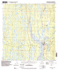 Talkeetna B-1 Alaska Historical topographic map, 1:63360 scale, 15 X 15 Minute, Year 1994