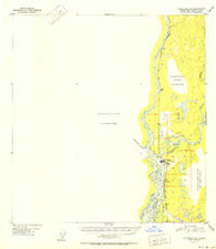 Talkeetna B-1 Alaska Historical topographic map, 1:63360 scale, 15 X 15 Minute, Year 1951