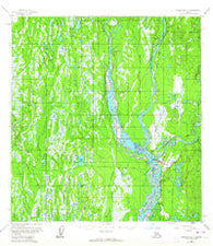 Talkeetna B-1 Alaska Historical topographic map, 1:63360 scale, 15 X 15 Minute, Year 1958