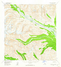 Talkeetna B-5 Alaska Historical topographic map, 1:63360 scale, 15 X 15 Minute, Year 1958