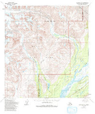Talkeetna D-1 Alaska Historical topographic map, 1:63360 scale, 15 X 15 Minute, Year 1958