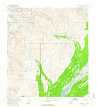 Talkeetna D-1 Alaska Historical topographic map, 1:63360 scale, 15 X 15 Minute, Year 1958