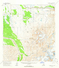 Talkeetna D-5 Alaska Historical topographic map, 1:63360 scale, 15 X 15 Minute, Year 1958