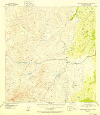 Talkeetna Mountains A-1 Alaska Historical topographic map, 1:63360 scale, 15 X 15 Minute, Year 1952