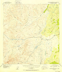 Talkeetna Mountains A-1 Alaska Historical topographic map, 1:63360 scale, 15 X 15 Minute, Year 1952