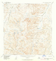 Talkeetna Mountains A-2 Alaska Historical topographic map, 1:63360 scale, 15 X 15 Minute, Year 1951