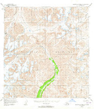 Talkeetna Mountains A-3 Alaska Historical topographic map, 1:63360 scale, 15 X 15 Minute, Year 1951