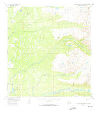 Talkeetna Mountains A-6 Alaska Historical topographic map, 1:63360 scale, 15 X 15 Minute, Year 1950