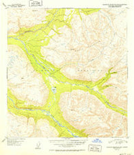 Talkeetna Mountains B-5 Alaska Historical topographic map, 1:63360 scale, 15 X 15 Minute, Year 1952