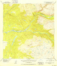 Talkeetna Mountains B-6 Alaska Historical topographic map, 1:63360 scale, 15 X 15 Minute, Year 1952