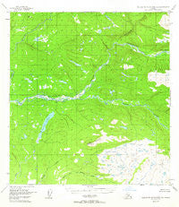 Talkeetna Mountains B-6 Alaska Historical topographic map, 1:63360 scale, 15 X 15 Minute, Year 1949