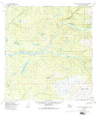 Talkeetna Mountains B-6 Alaska Historical topographic map, 1:63360 scale, 15 X 15 Minute, Year 1949