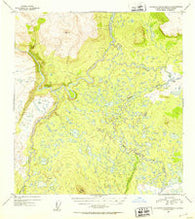 Talkeetna Mountains C-1 Alaska Historical topographic map, 1:63360 scale, 15 X 15 Minute, Year 1952