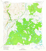 Talkeetna Mountains C-1 Alaska Historical topographic map, 1:63360 scale, 15 X 15 Minute, Year 1951