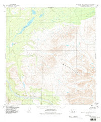 Talkeetna Mountains C-4 Alaska Historical topographic map, 1:63360 scale, 15 X 15 Minute, Year 1951