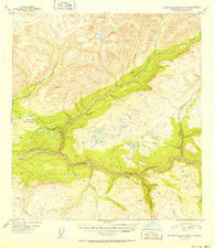 Talkeetna Mountains D-5 Alaska Historical topographic map, 1:63360 scale, 15 X 15 Minute, Year 1951