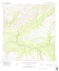 Talkeetna Mountains D-5 Alaska Historical topographic map, 1:63360 scale, 15 X 15 Minute, Year 1950