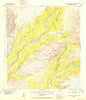 Talkeetna Mountains D-6 Alaska Historical topographic map, 1:63360 scale, 15 X 15 Minute, Year 1952