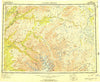 Talkeetna Mountains Alaska Historical topographic map, 1:250000 scale, 1 X 3 Degree, Year 1954