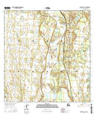 Talkeetna A-1 SE Alaska Current topographic map, 1:25000 scale, 7.5 X 7.5 Minute, Year 2016