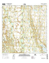 Talkeetna A-1 SW Alaska Current topographic map, 1:25000 scale, 7.5 X 7.5 Minute, Year 2016