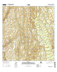 Talkeetna A-2 SE Alaska Current topographic map, 1:25000 scale, 7.5 X 7.5 Minute, Year 2016