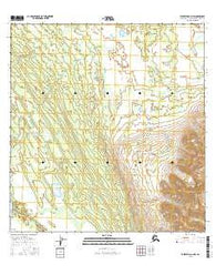 Talkeetna A-3 NW Alaska Current topographic map, 1:25000 scale, 7.5 X 7.5 Minute, Year 2016