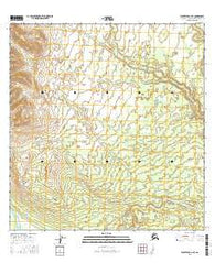 Talkeetna A-3 SE Alaska Current topographic map, 1:25000 scale, 7.5 X 7.5 Minute, Year 2016