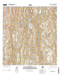 Talkeetna B-1 NW Alaska Current topographic map, 1:25000 scale, 7.5 X 7.5 Minute, Year 2013