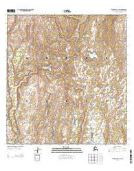 Talkeetna B-2 NE Alaska Current topographic map, 1:25000 scale, 7.5 X 7.5 Minute, Year 2013