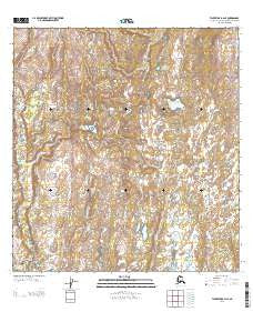 Talkeetna B-2 NE Alaska Current topographic map, 1:25000 scale, 7.5 X 7.5 Minute, Year 2013