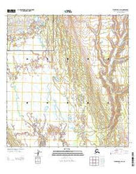 Talkeetna B-3 NE Alaska Current topographic map, 1:24000 scale, 7.5 X 7.5 Minute, Year 2014