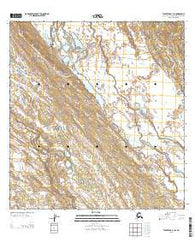 Talkeetna B-3 SE Alaska Current topographic map, 1:25000 scale, 7.5 X 7.5 Minute, Year 2013