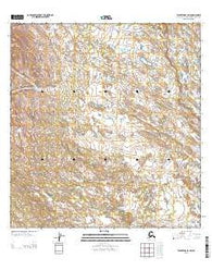 Talkeetna B-3 SW Alaska Current topographic map, 1:25000 scale, 7.5 X 7.5 Minute, Year 2013