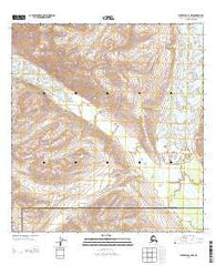 Talkeetna C-2 NW Alaska Current topographic map, 1:24000 scale, 7.5 X 7.5 Minute, Year 2014