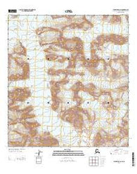 Talkeetna D-2 NE Alaska Current topographic map, 1:24000 scale, 7.5 X 7.5 Minute, Year 2014