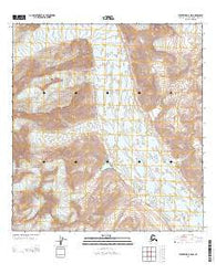 Talkeetna D-2 SW Alaska Current topographic map, 1:24000 scale, 7.5 X 7.5 Minute, Year 2014