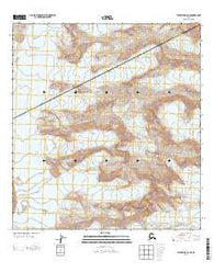 Talkeetna D-3 NE Alaska Current topographic map, 1:24000 scale, 7.5 X 7.5 Minute, Year 2014