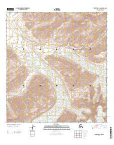 Talkeetna D-4 NW Alaska Current topographic map, 1:24000 scale, 7.5 X 7.5 Minute, Year 2014