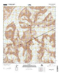 Talkeetna D-4 SW Alaska Current topographic map, 1:24000 scale, 7.5 X 7.5 Minute, Year 2014