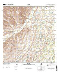 Talkeetna Mountains A-1 NE Alaska Current topographic map, 1:25000 scale, 7.5 X 7.5 Minute, Year 2013