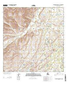 Talkeetna Mountains A-1 NE Alaska Current topographic map, 1:25000 scale, 7.5 X 7.5 Minute, Year 2013